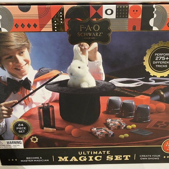 FAO Schwarz Ultimate Magic Set Become Master Magician 275 Tricks 23 Pc Set - Picture 7 of 16